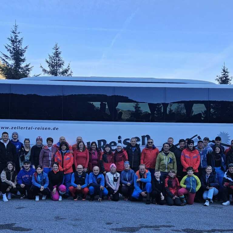 Gruppenbild Gletscherfahrt